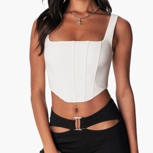 Nordstrom corset crop top
